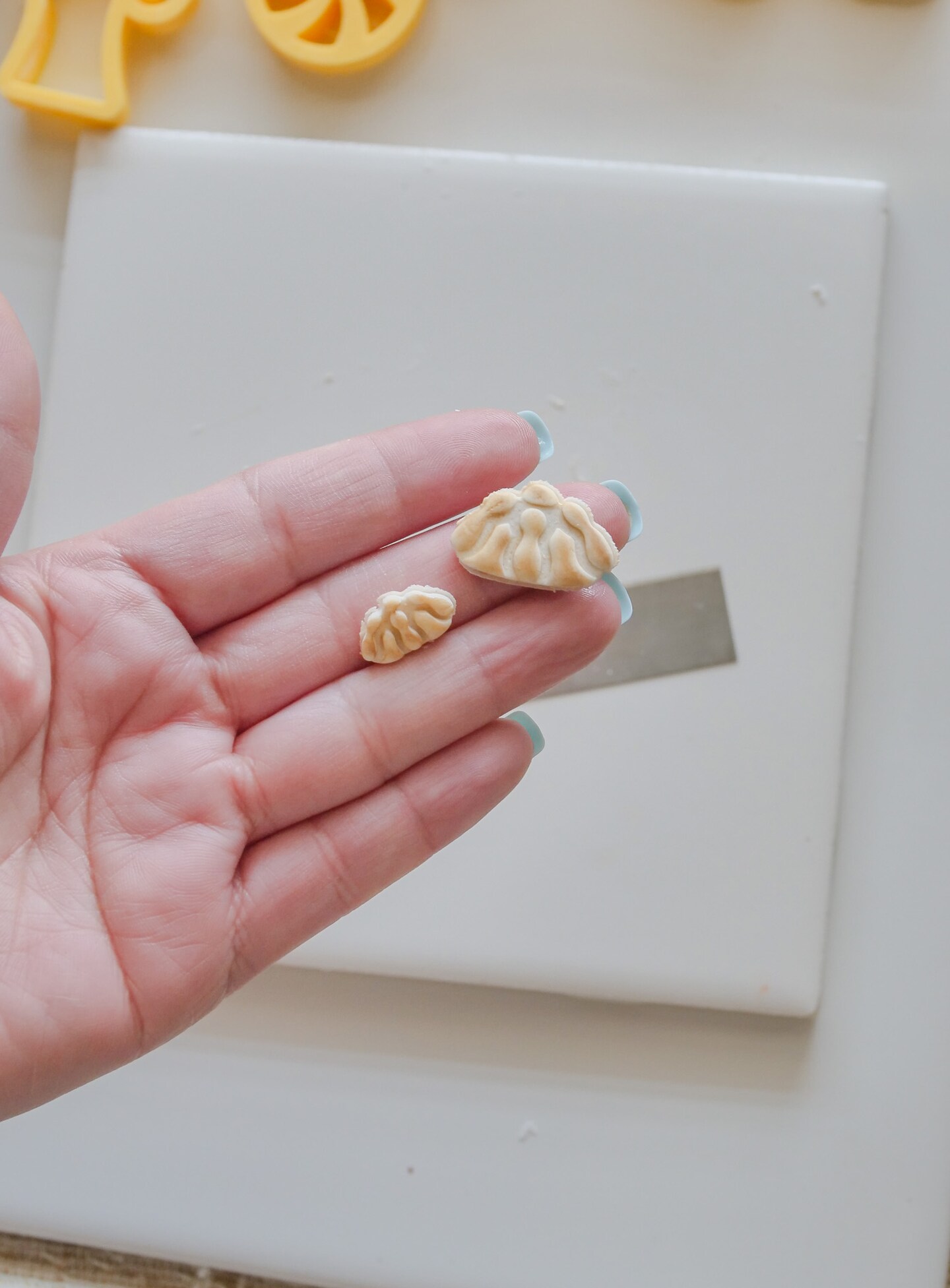 Pan de Muerto Polymer Clay Cutter Set, Day of the Dead Polymer Clay Cutter Set