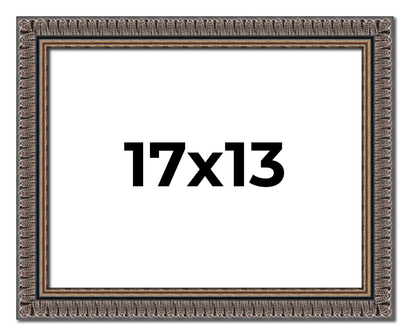 13x17 Ornate Picture Frame with UV-Resistant Acrylic Acid Free