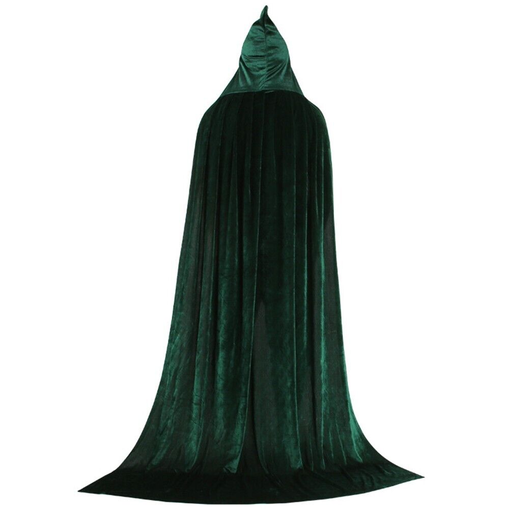 Kitcheniva Halloween Hooded Cloak Witch Wizard Cloak