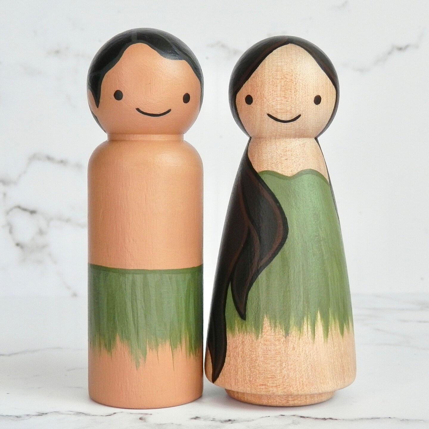 Adam and Eve Peg Doll Set | Bible Story Toys | MakerPlace by Michaels