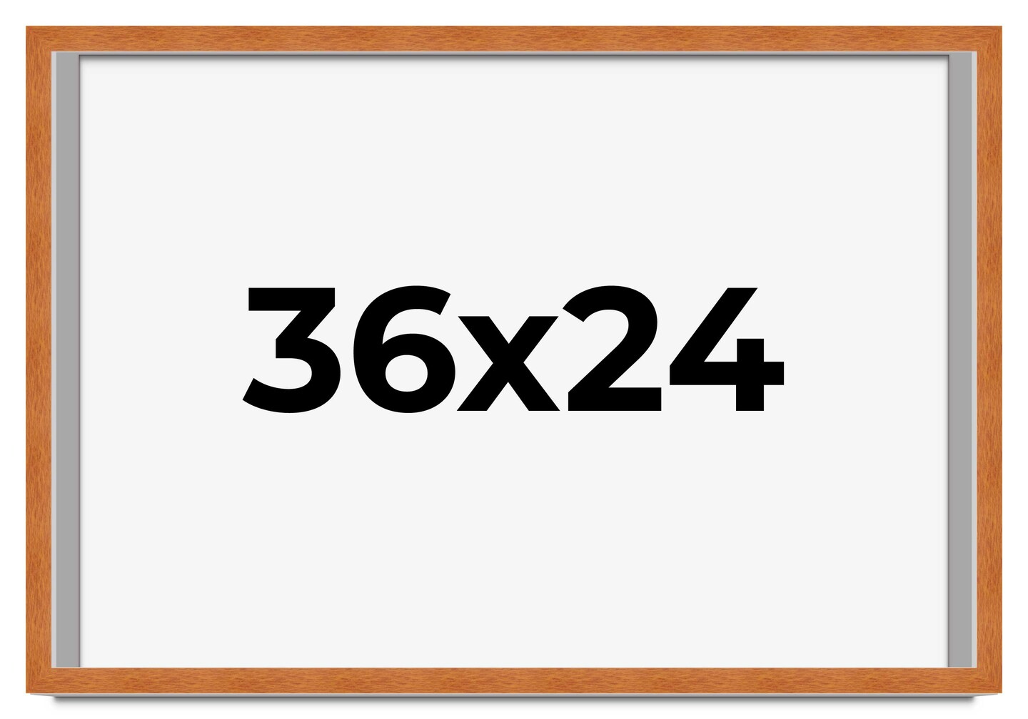 24x36 Classic Picture Frame with UV-Resistant Acrylic &#x26; Acid Free Backing, Available in 4 Finishes - Black, Brown, Gold, and Silver