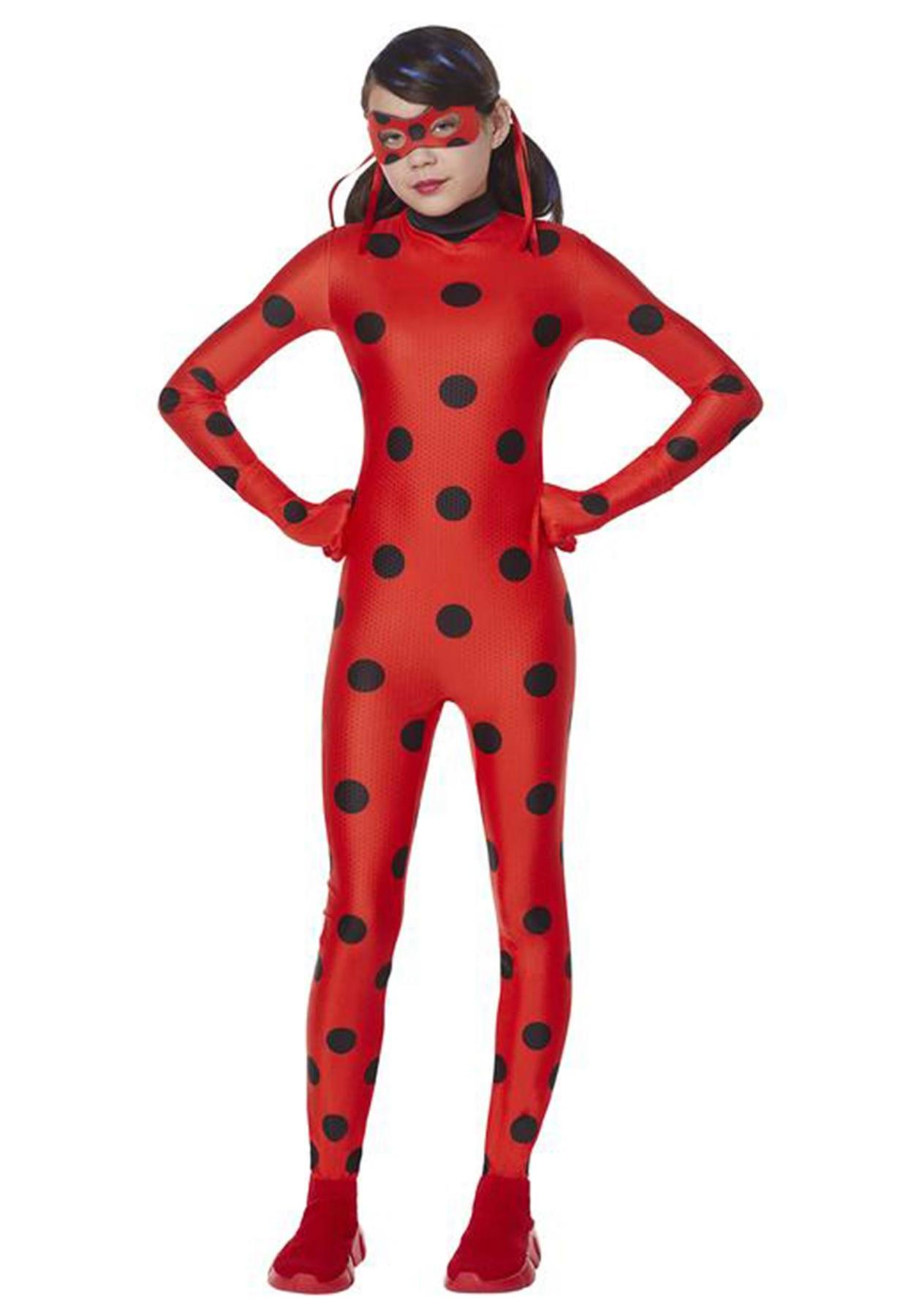 InSpirit Designs Miraculous Ladybug Girl&#x27;s Fancy-Dress Costume for Child, Small