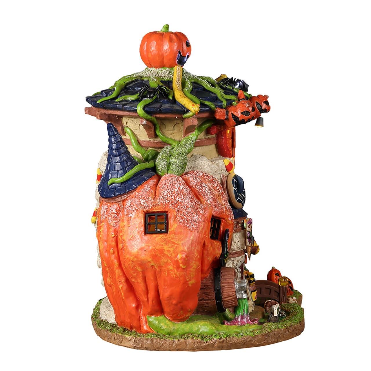 Lemax Spooky Town Halloween Village Sugared Pumpkin Candy Shoppe Building