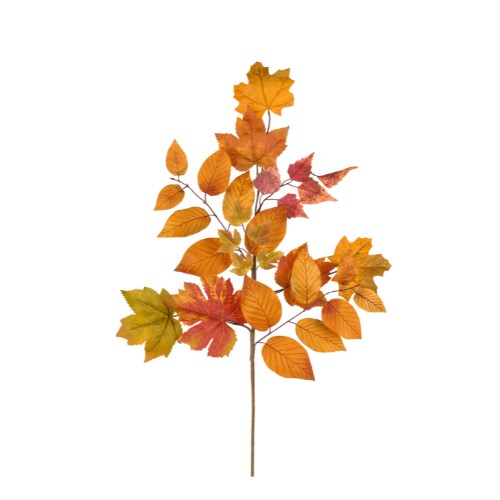 29&#x22; Autumn Maple Leaf Spray &#x2013; Fall Foliage Stem for Seasonal Wreaths &#x26; D&#xE9;cor | TCT Crafts -HA1744