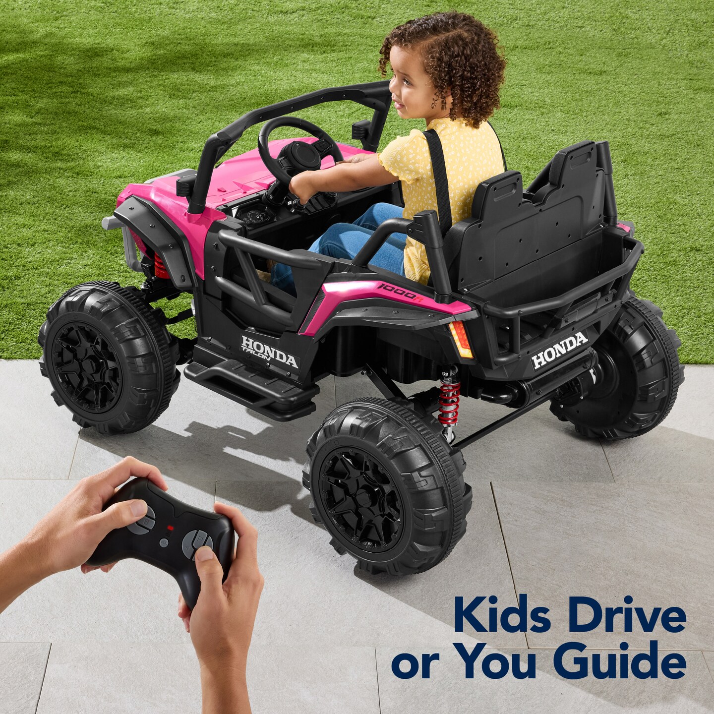 Best Choice Products Kids 24V Electric Ride-On UTV, Officially Licensed Honda Talon w/ Remote, LED Lights