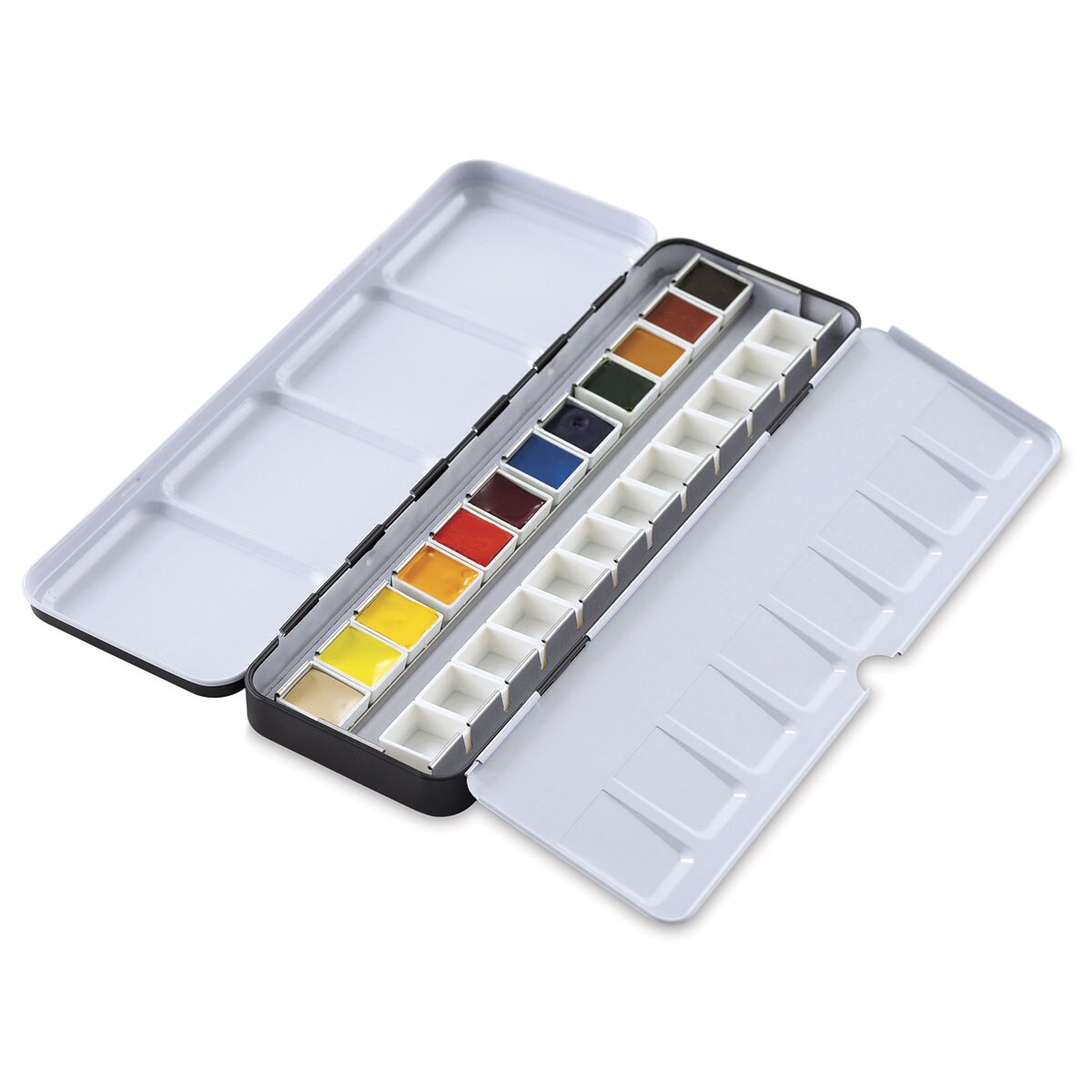 Daniel Smith Watercolor Half Pan - Set of 12, Metal Box, Assorted