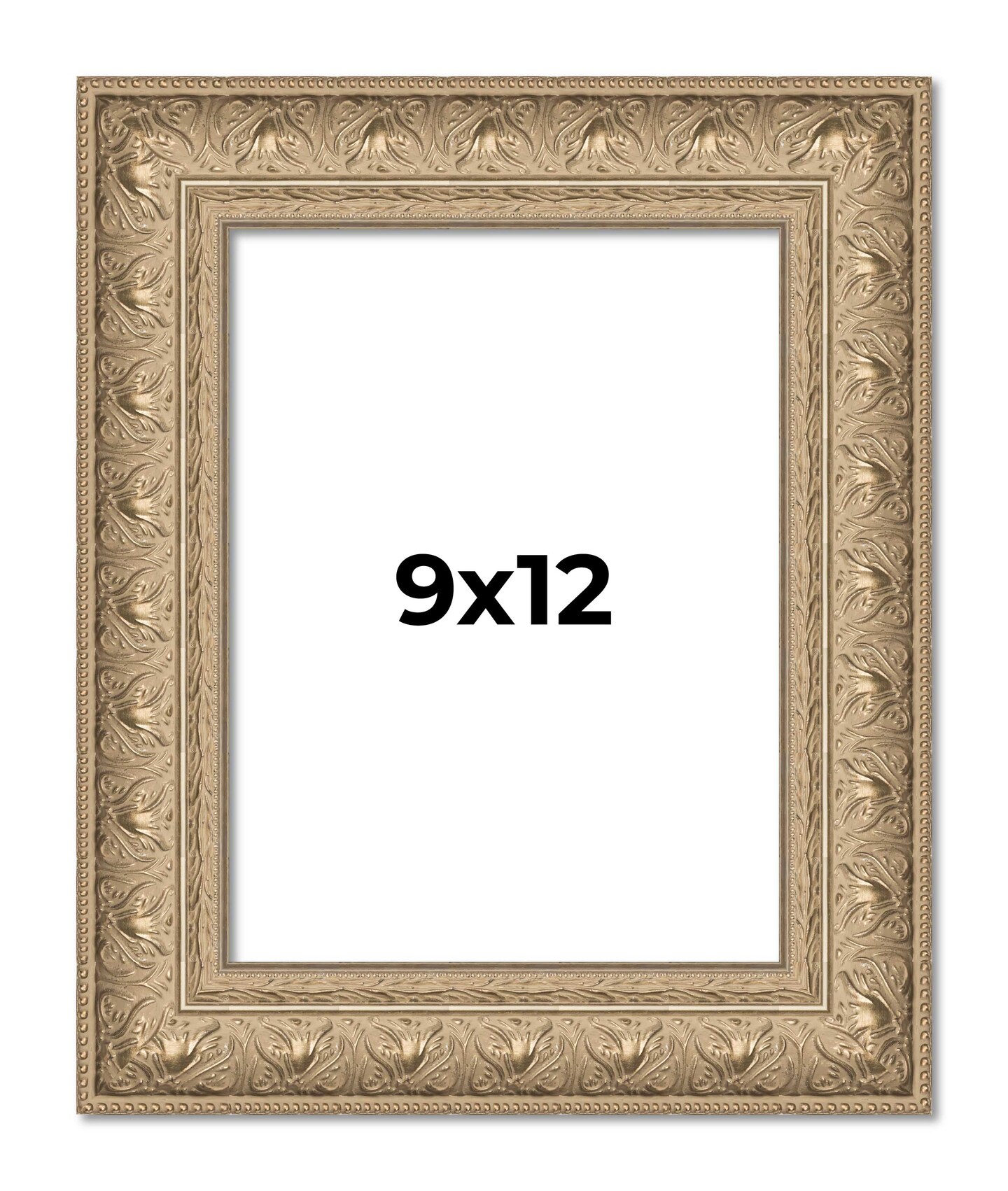 Photo Size Museum Silver Picture Frame - UV Acrylic, Foam Board Backing, Hanging Hardware