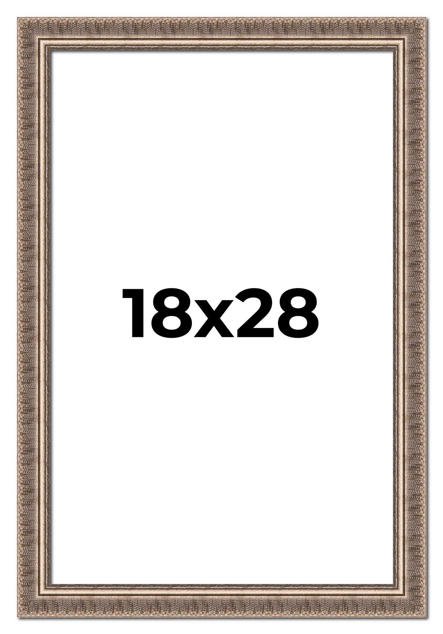 Ornate Gold Picture Frame - UV Acrylic, Foam Board Backing, Hanging Hardware