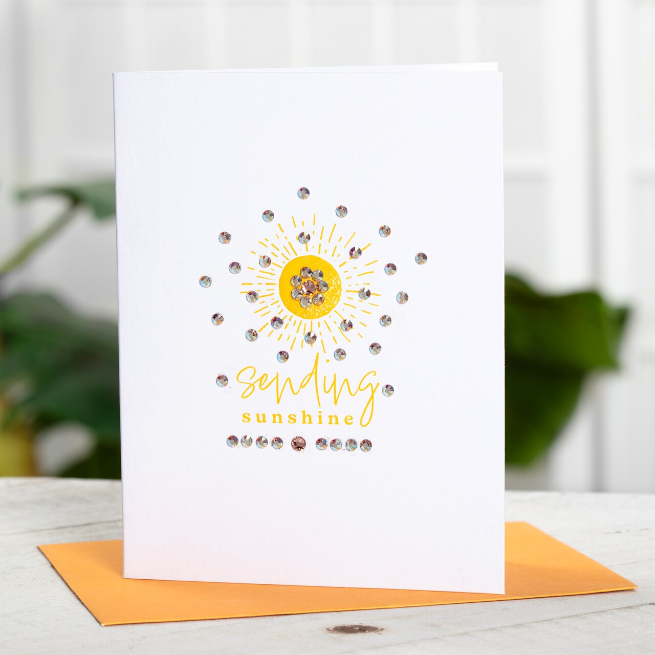 Crystal Embellished Greeting Cards