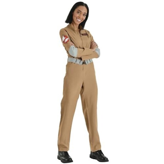 Ghostbusters Classic Jumpsuit and Belt Women&#x27;s Costume - XXLarge