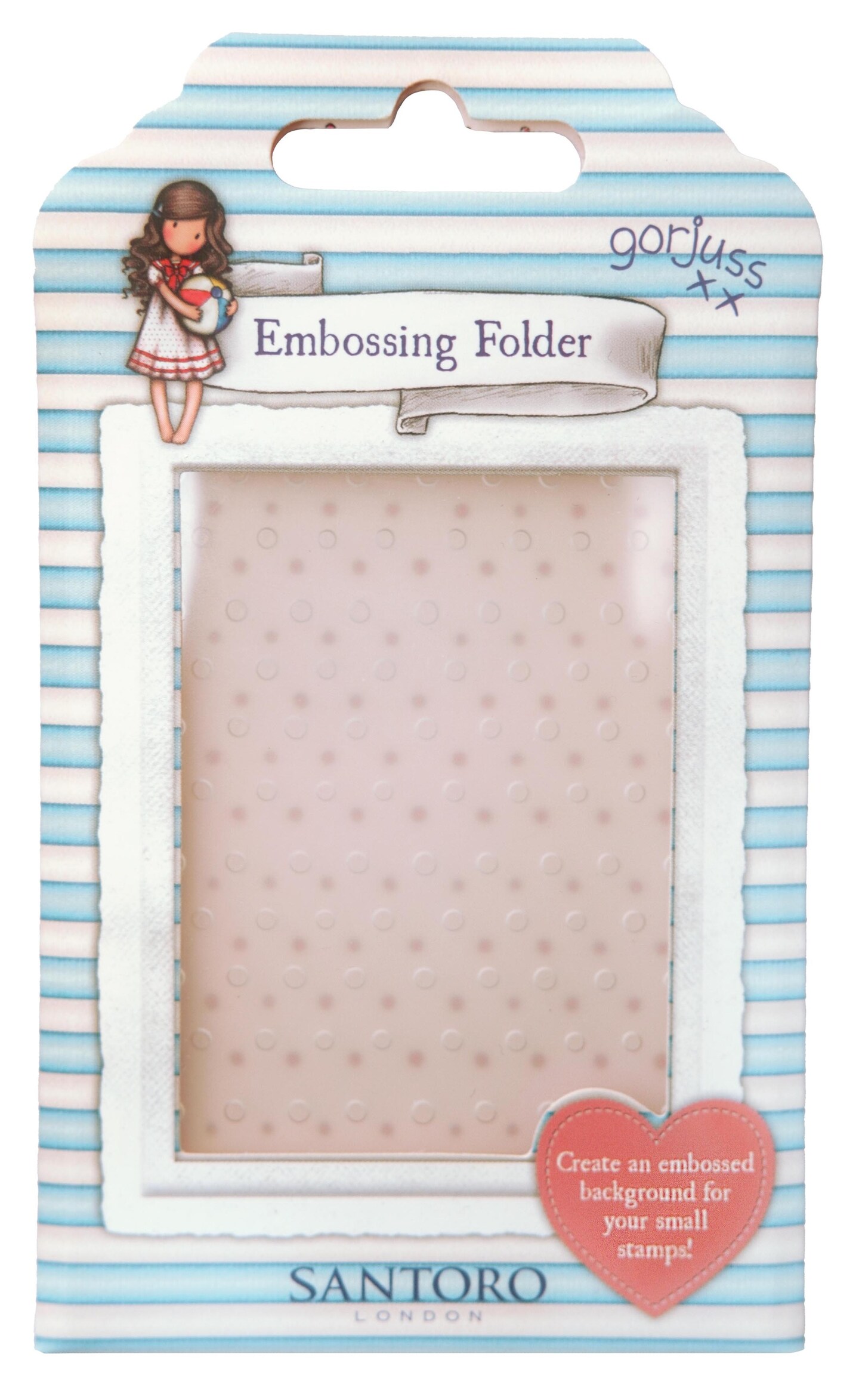 Studio Light Gorjuss Essentials Embossing Folder-Nr. 19, Dots