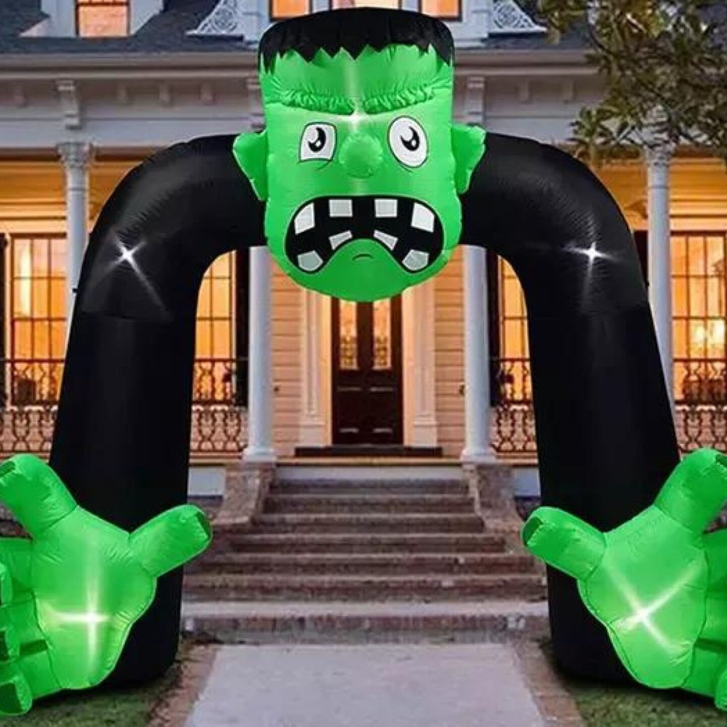 Kitcheniva Large Halloween Outdoor Inflatables With LED Lights