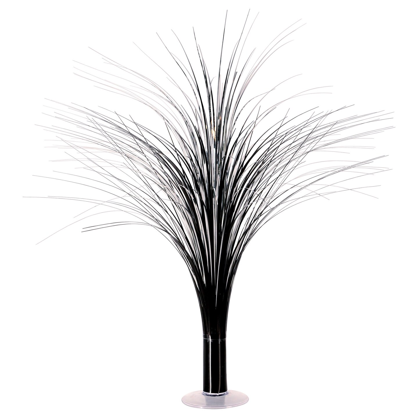 Beistle 19in. Black Metallic Spray Centerpiece - 6 Pack