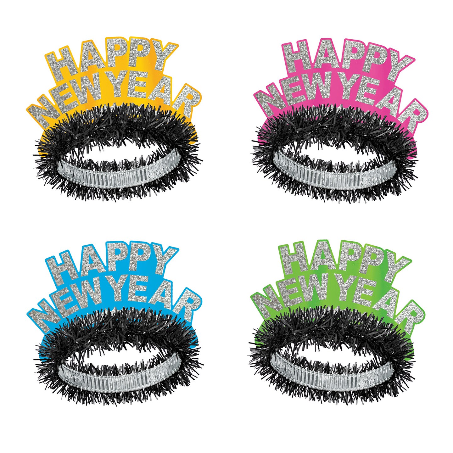 Beistle Neon Tiaras - 50 Pack
