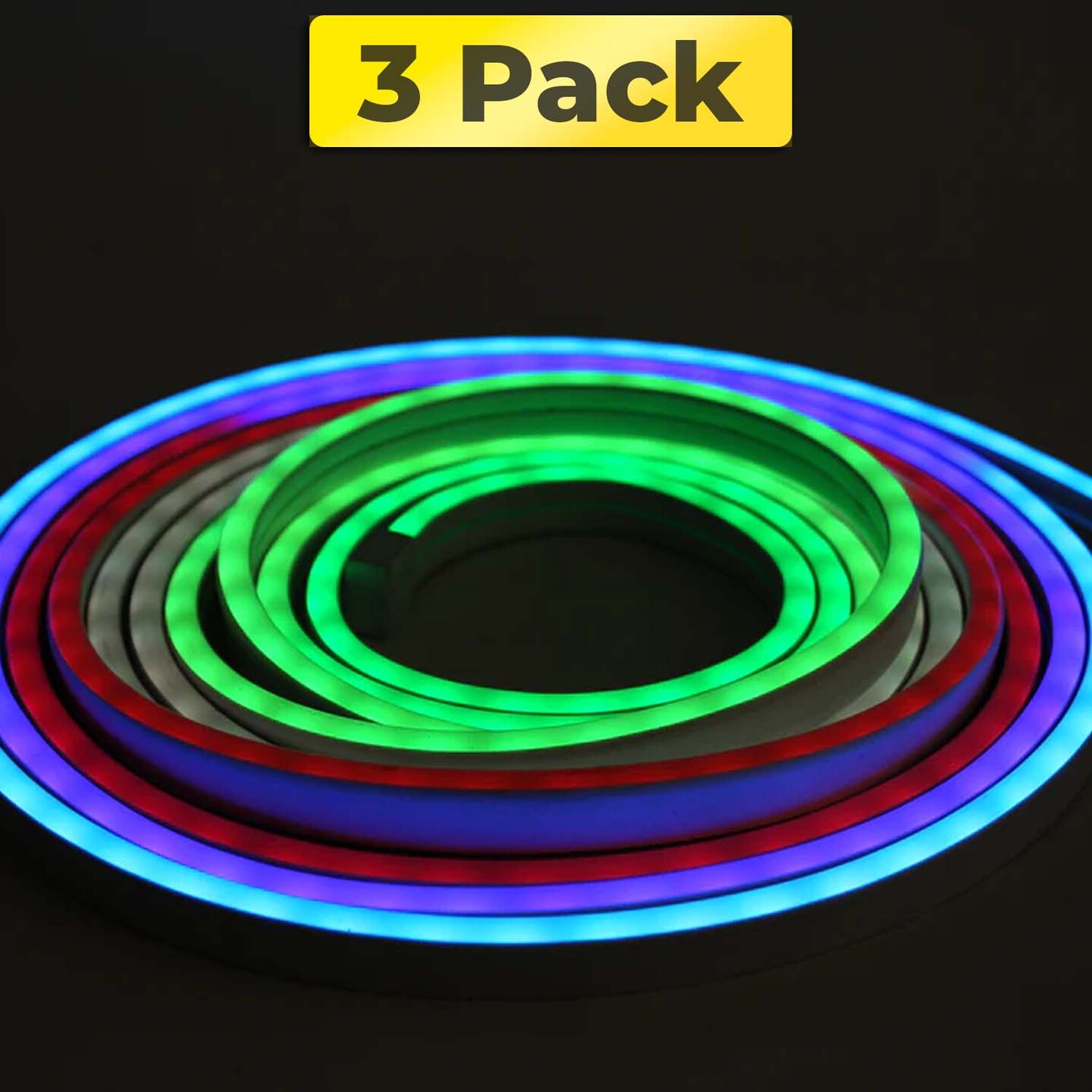 Christmas Neon Rope Light 16ft Music Sync Feature