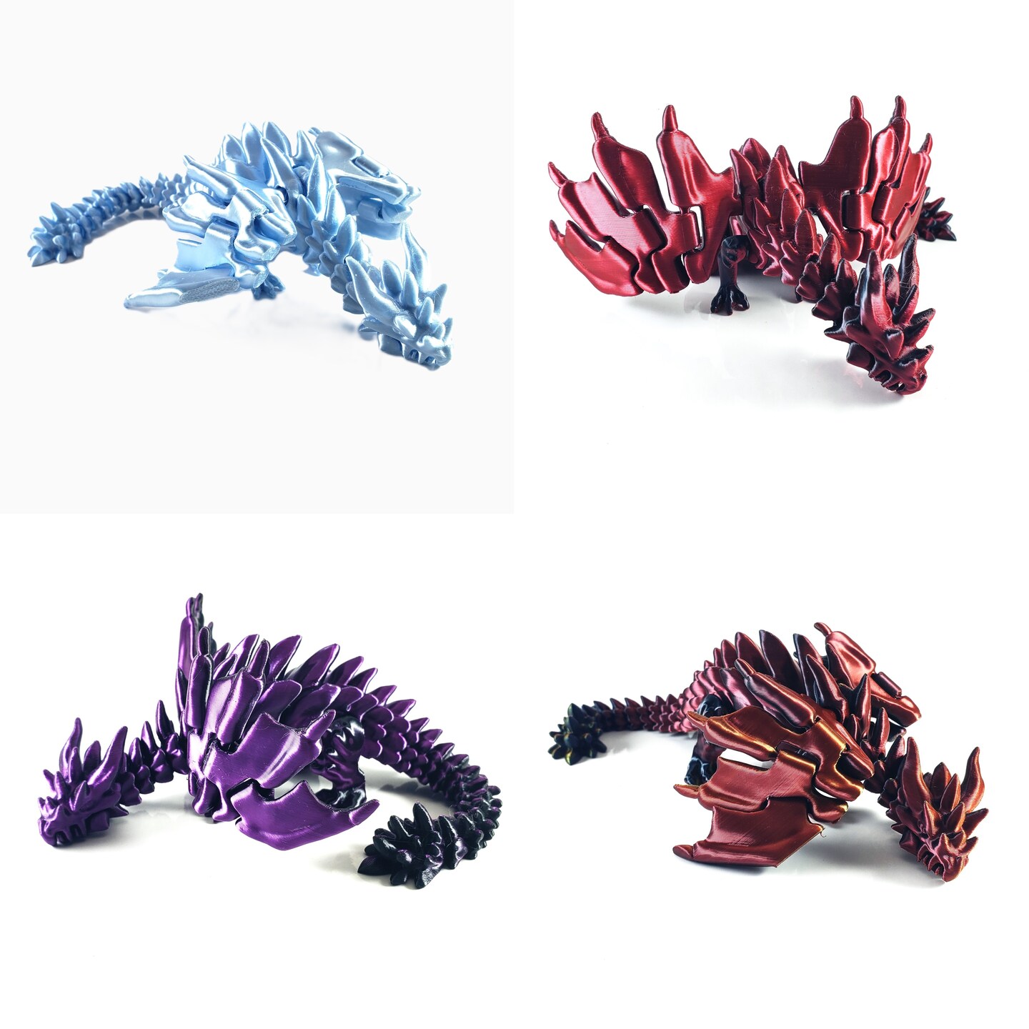3D Printed Articulating Floppy Dragon | MakerPlace by Michaels