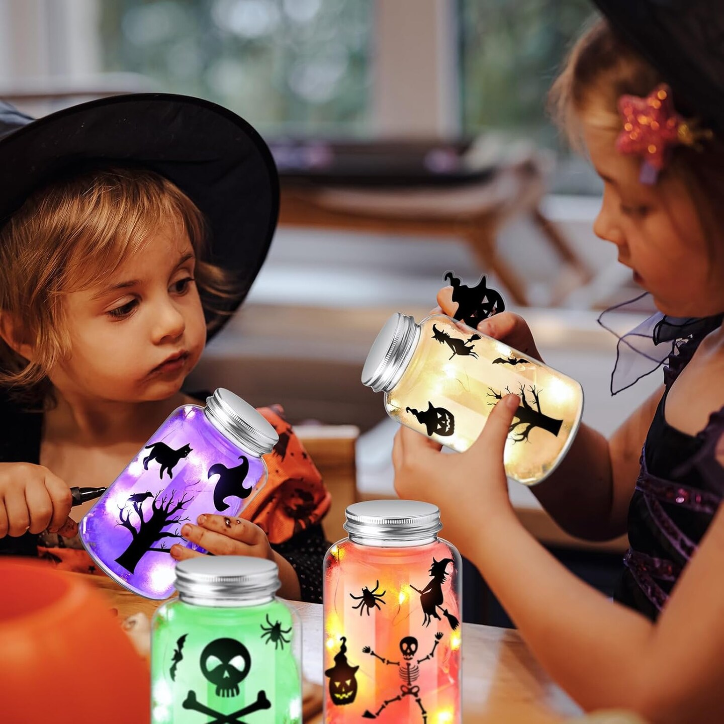 Halloween Mason Jar Crafts and Art Party Supplies