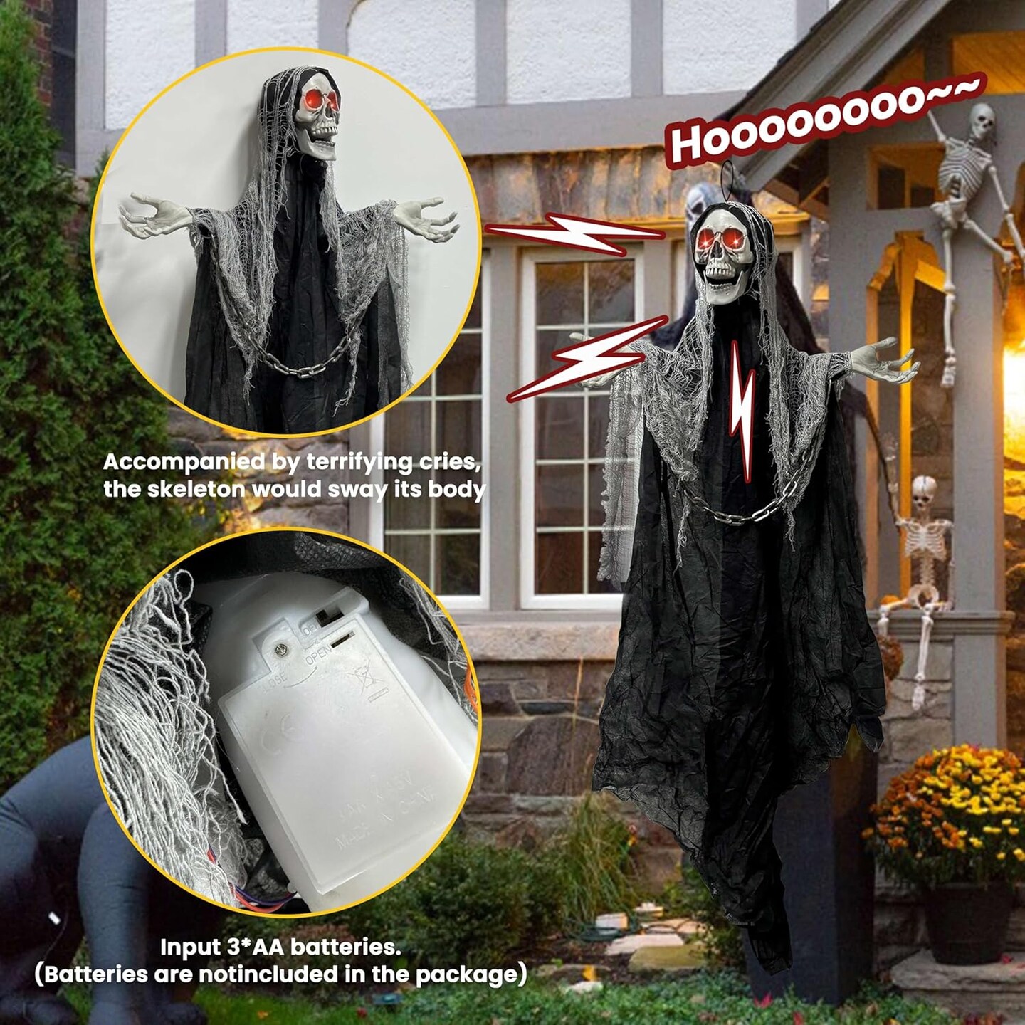 Halloween Animatronics Decorations Outdoor