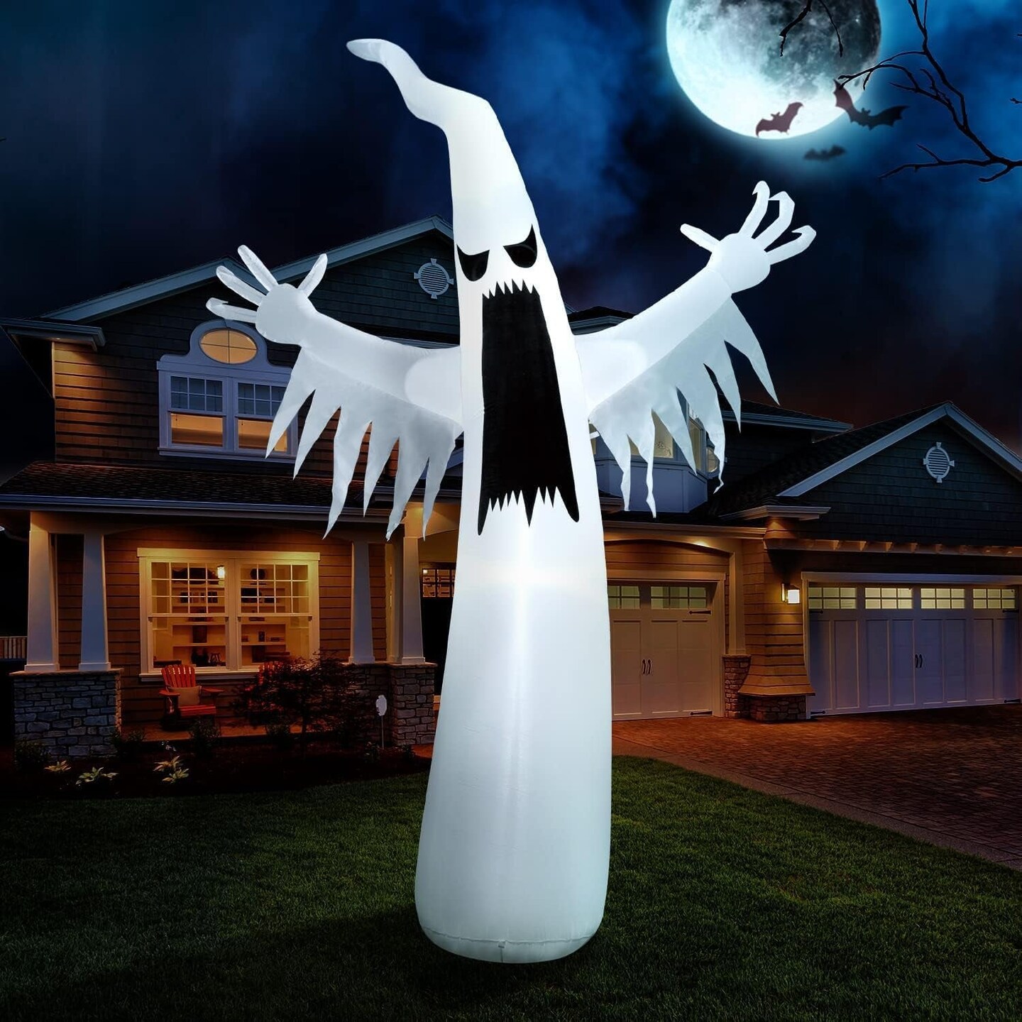 Spooky ghost purchases Halloween decor