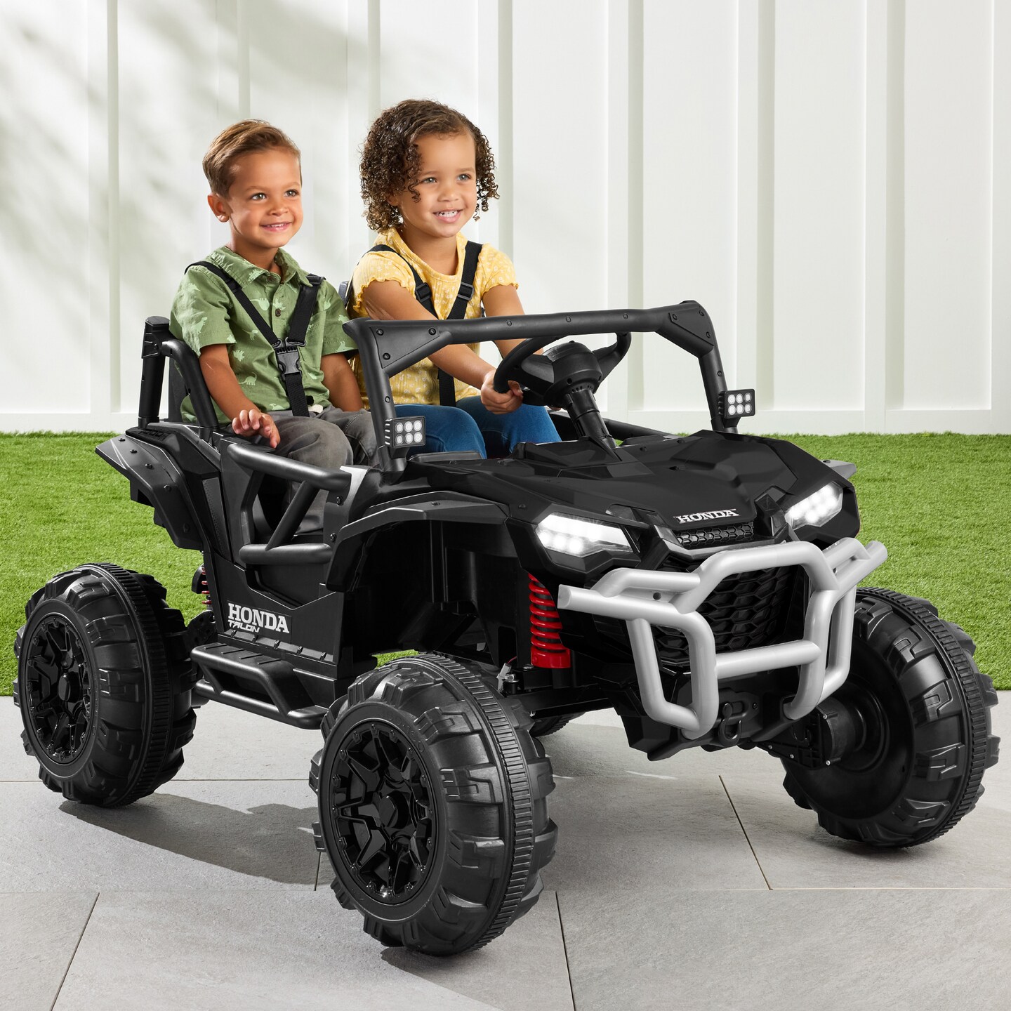 Best Choice Products Kids 24V Electric Ride-On UTV, Officially Licensed Honda Talon w/ Remote, LED Lights