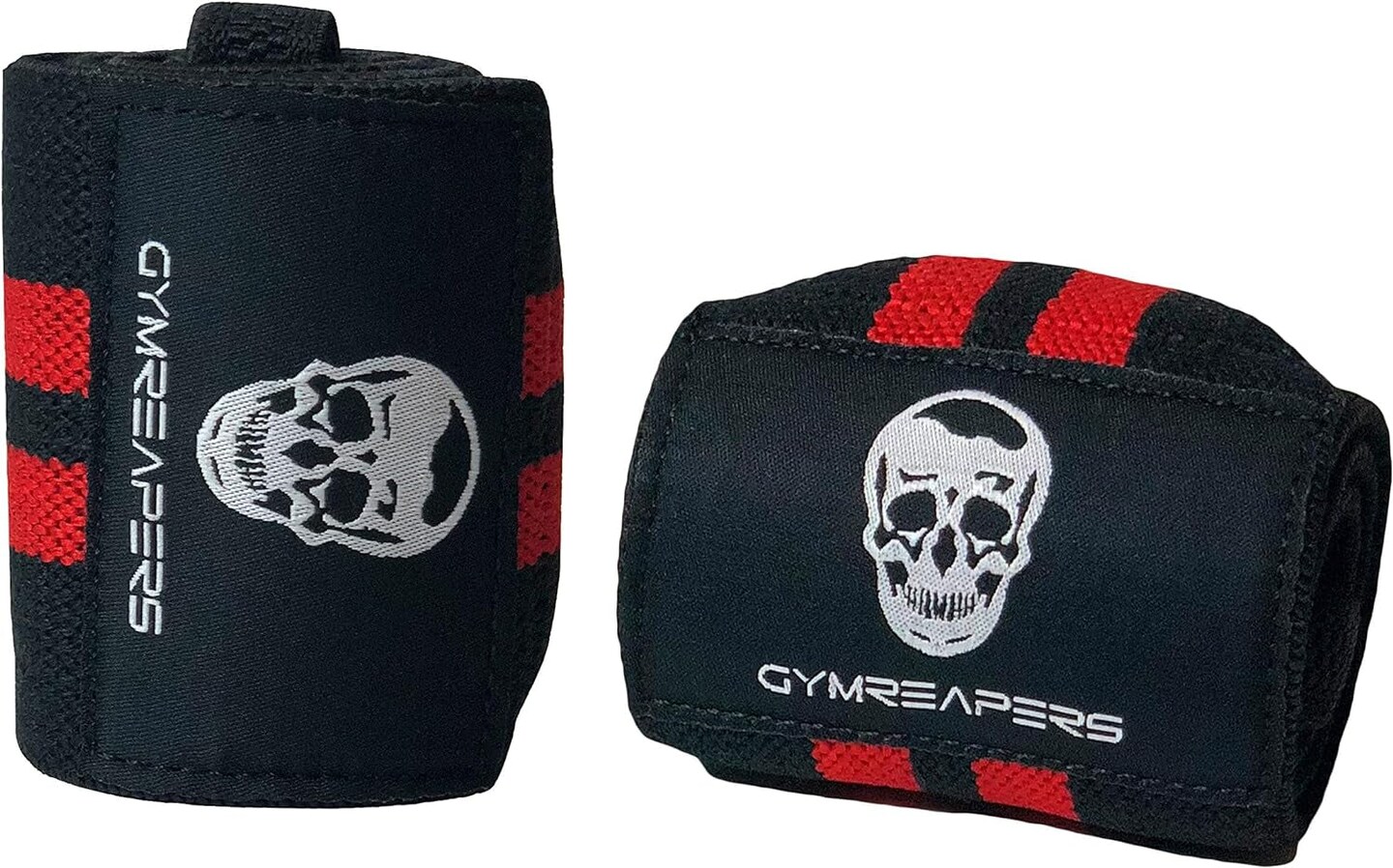 Weightlifting Wrist Wraps (IPF Approved) 18&#x22; Professional Quality Wrist Support with Heavy Duty Thumb Loop - Best Wrap for Powerlifting Competition, Strength Training, Bodybuilding
