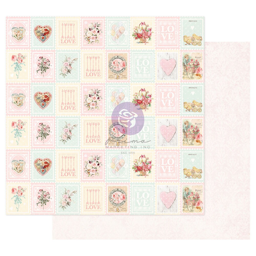 Prima Marketing Magic Love Bundle by Frank Garcia Collection Bundle Scrapbooking Journal Scrapbook Supplies Material Craft Notebooks Decoupage Album Art Journaling