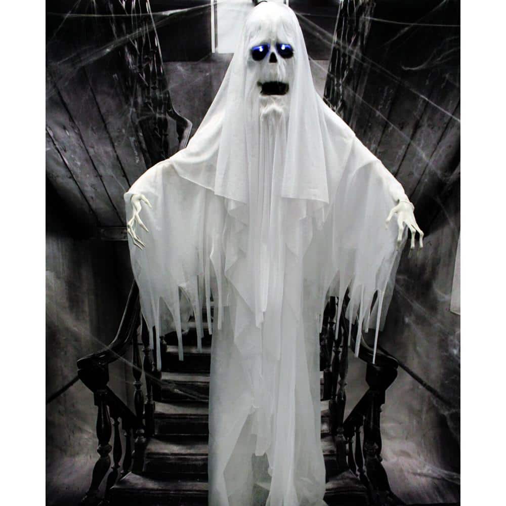 72 inch Touch Activated Animatronic Reaper For Halloween
