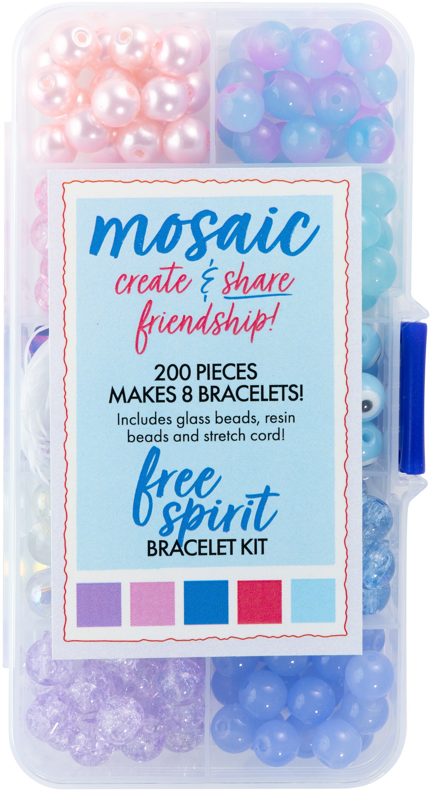 CousinDIY Mosaic Bracelet Kit-Free Spirit