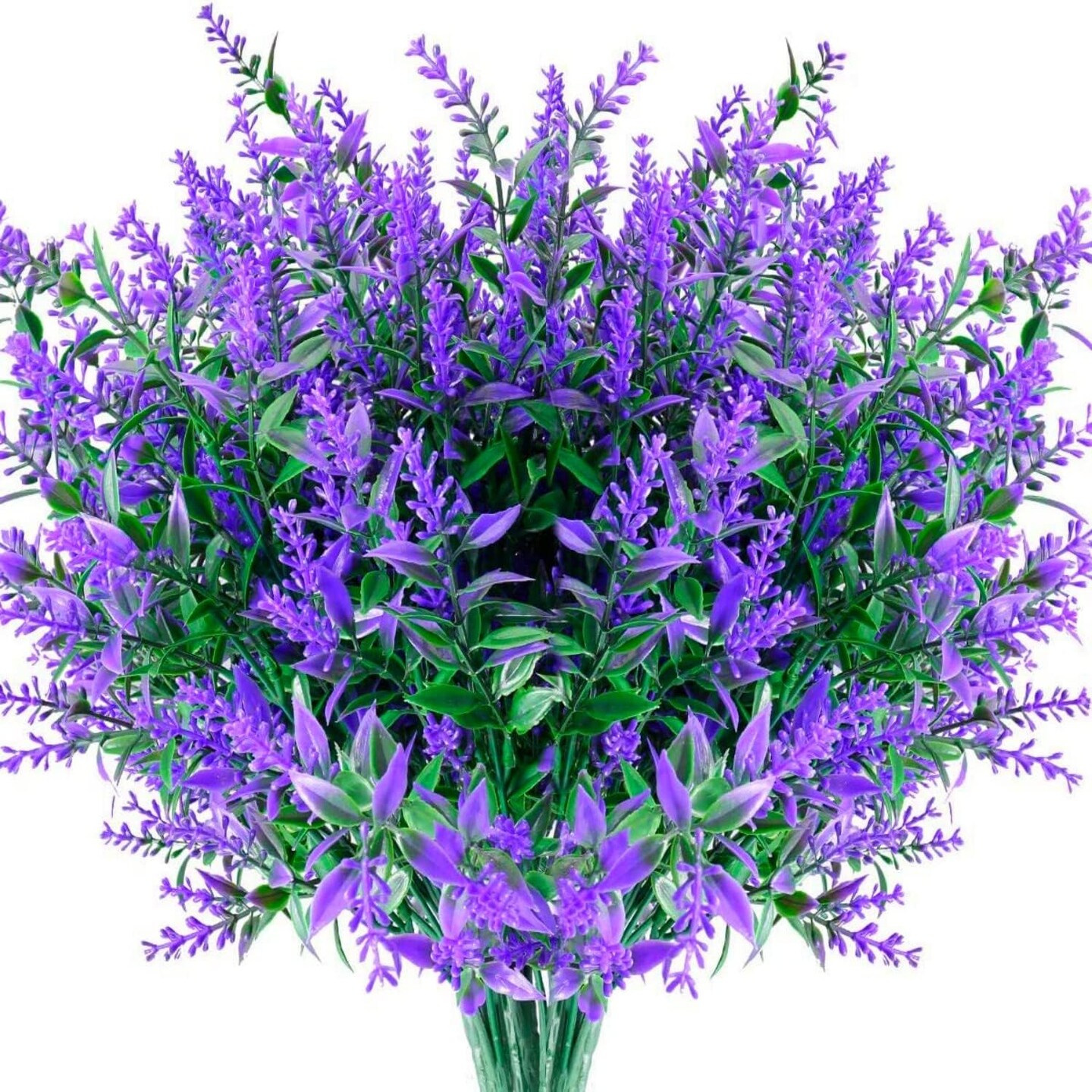 Kitcheniva 8 Bundles Artificial Flowers Plants Decor