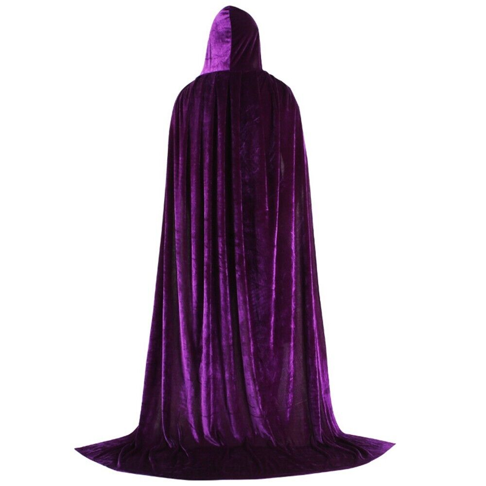 Kitcheniva Halloween Hooded Cloak Witch Wizard Cloak