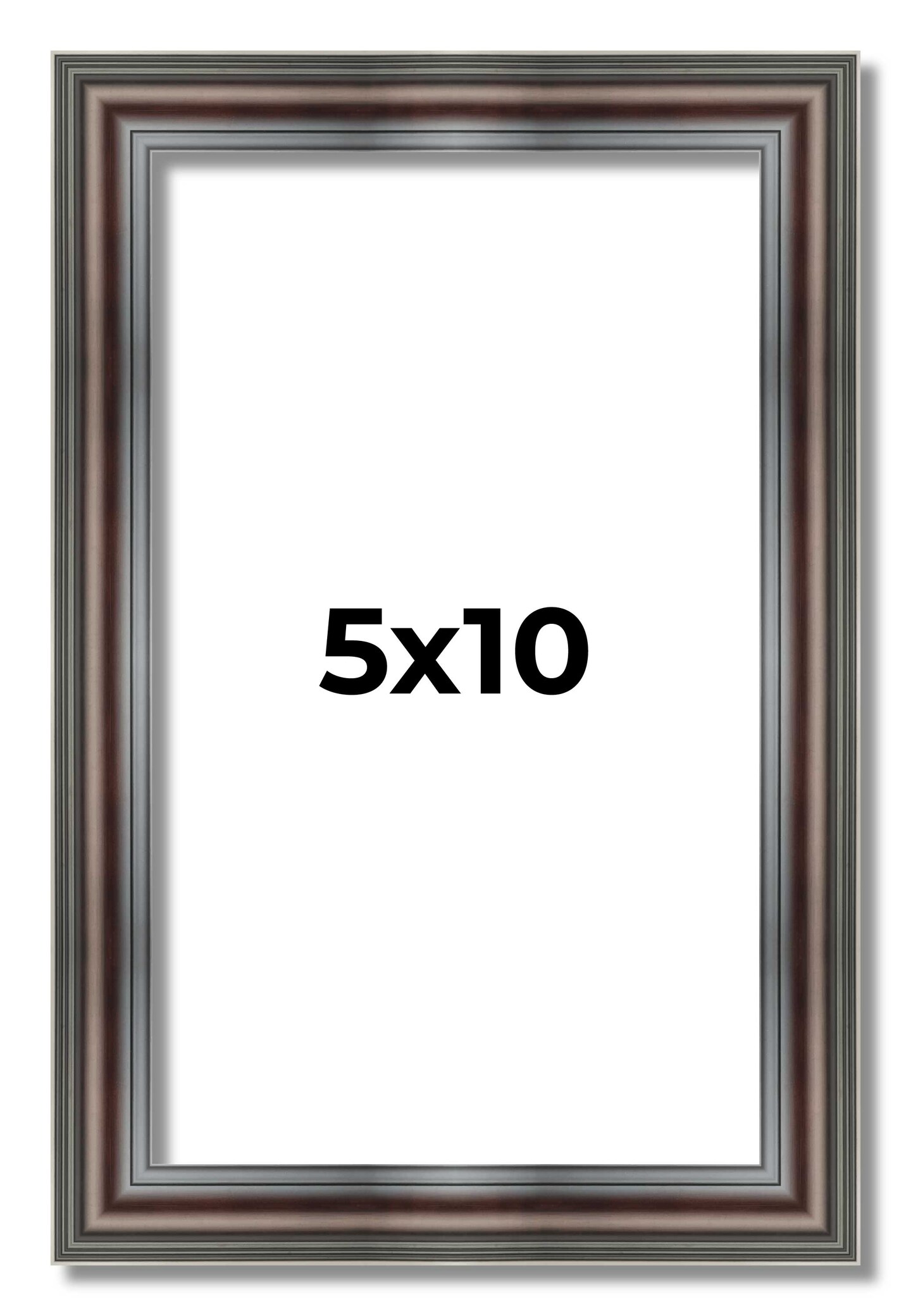 Panoramic Shadow Box 1.75" Deep Brown Frame - UV Acrylic, Backing, Hanging Hardware