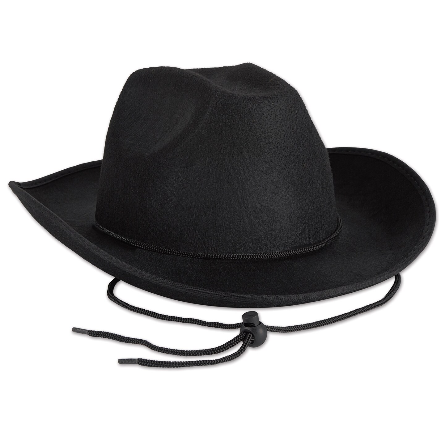 Beistle Black Felt Cowboy Hat - 6 Pack