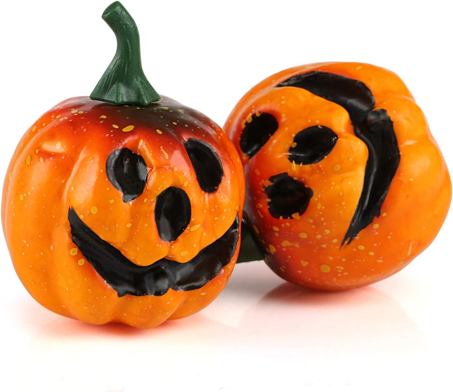 Mini Fake Pumpkins for Halloween Home Decor