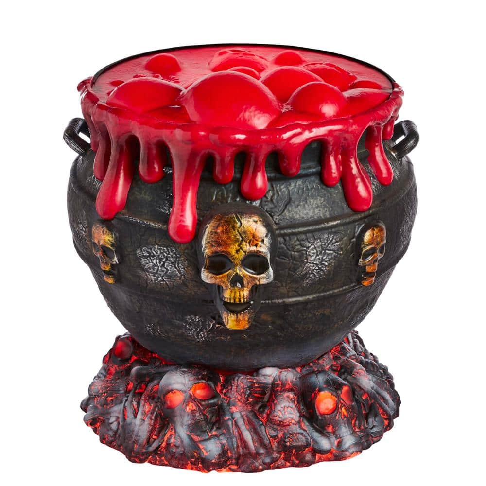 2.5 FT Giant LED Oozing Cauldron For Halloween