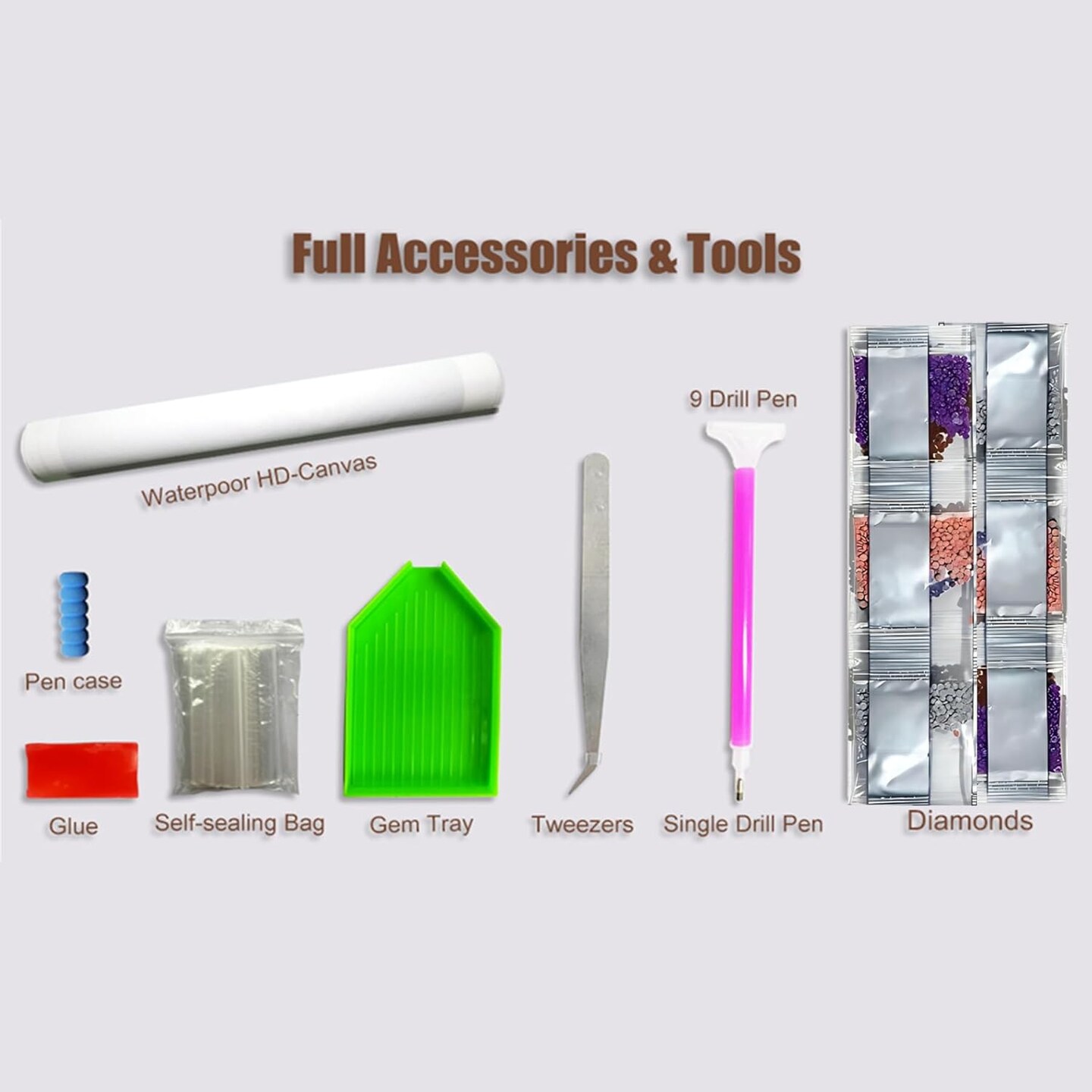 Diamond Art Painting Kits for Adults 5d (zshY115) 12 x 8 x 0.2 inches