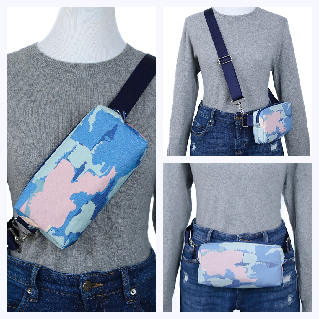 Crosscut Sewing Co.® Belt Bag Sewing Project Kit - Beginner Friendly DIY Sewing Kit