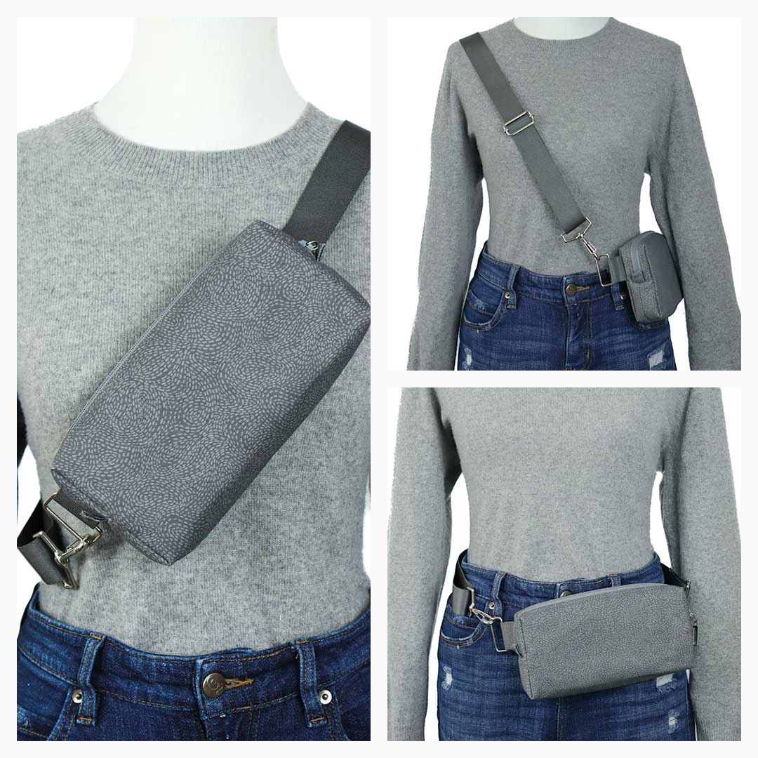 Crosscut Sewing Co.® Belt Bag Sewing Project Kit - Beginner Friendly DIY Sewing Kit