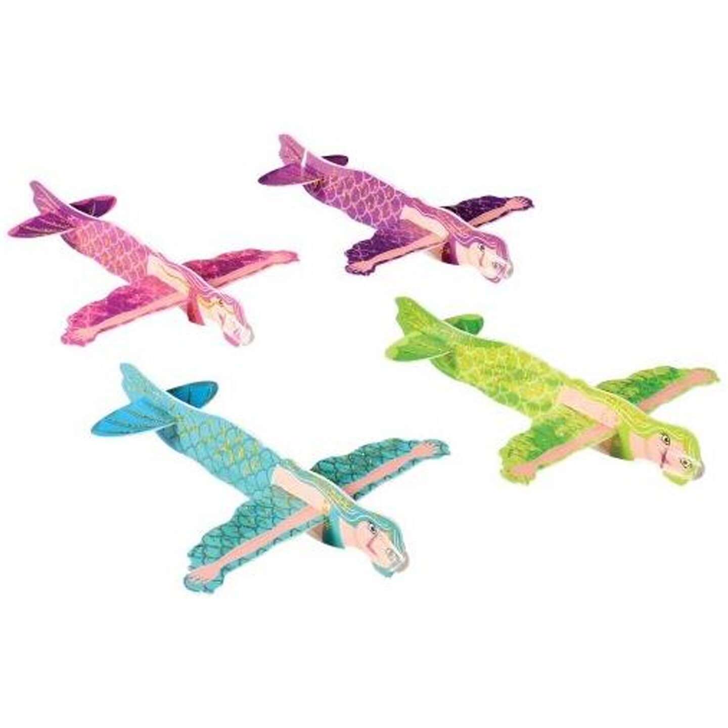 Mermaid Glitter Gliders Include 12 Units
