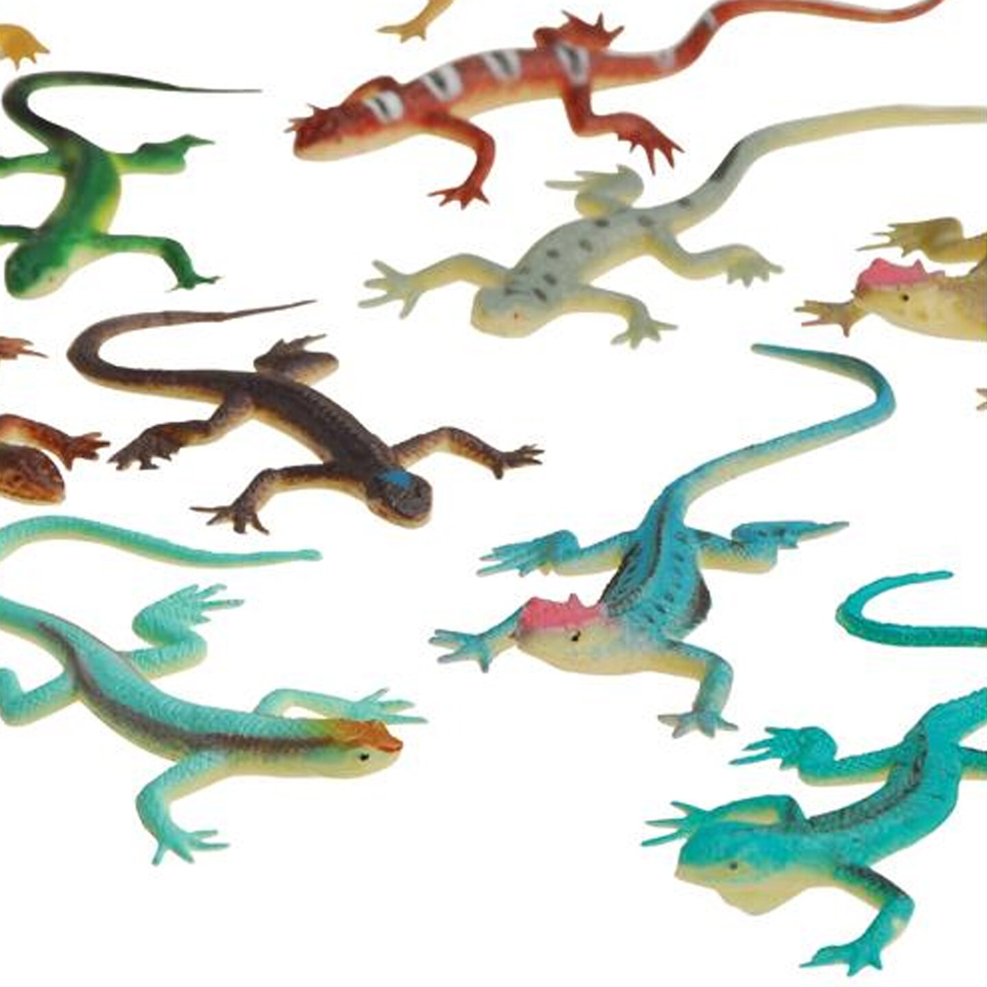 Mini Lizards Include 12 Units
