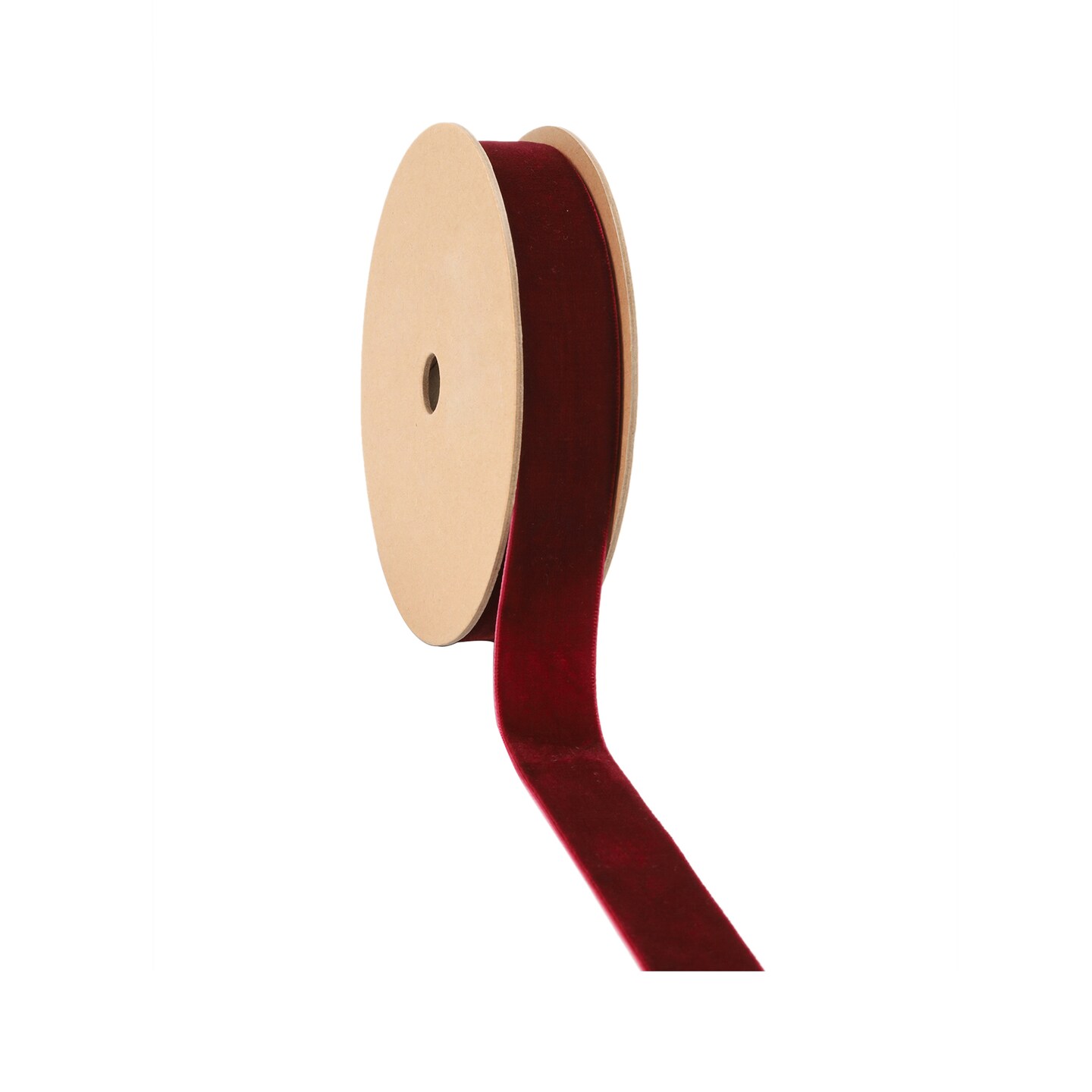 LaRibbons 3/8&#x22; - 1&#x22; Unwired Velvet | 10 Yard Roll
