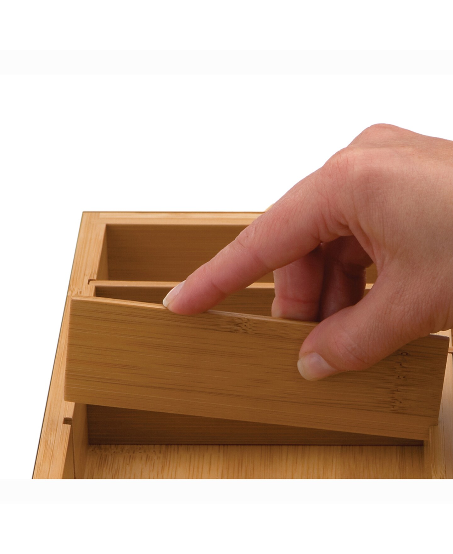 Seville Classics 5-Piece Bamboo Storage Set