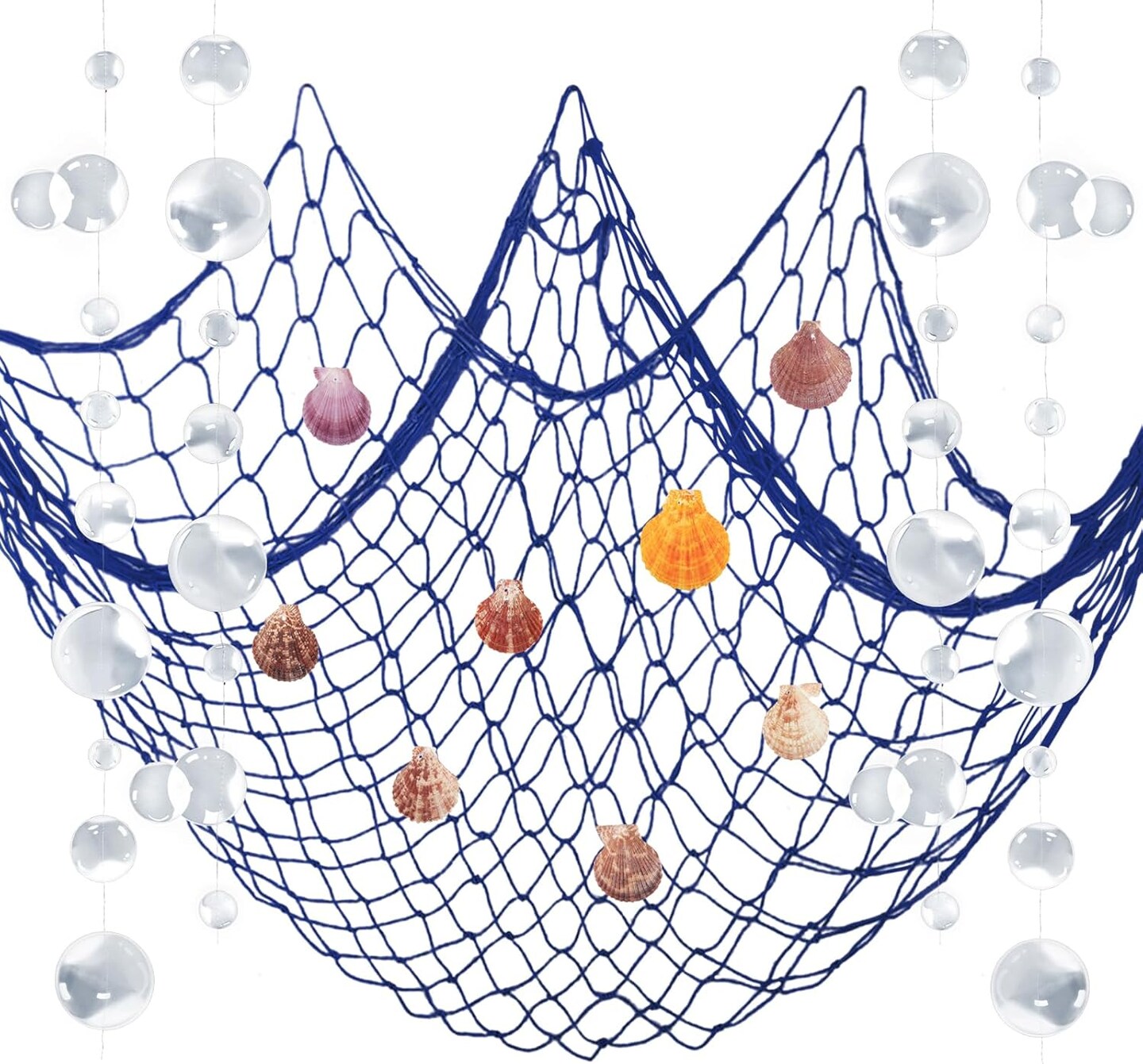 Nautical Decor, Natural Fish Net for Pirate Party