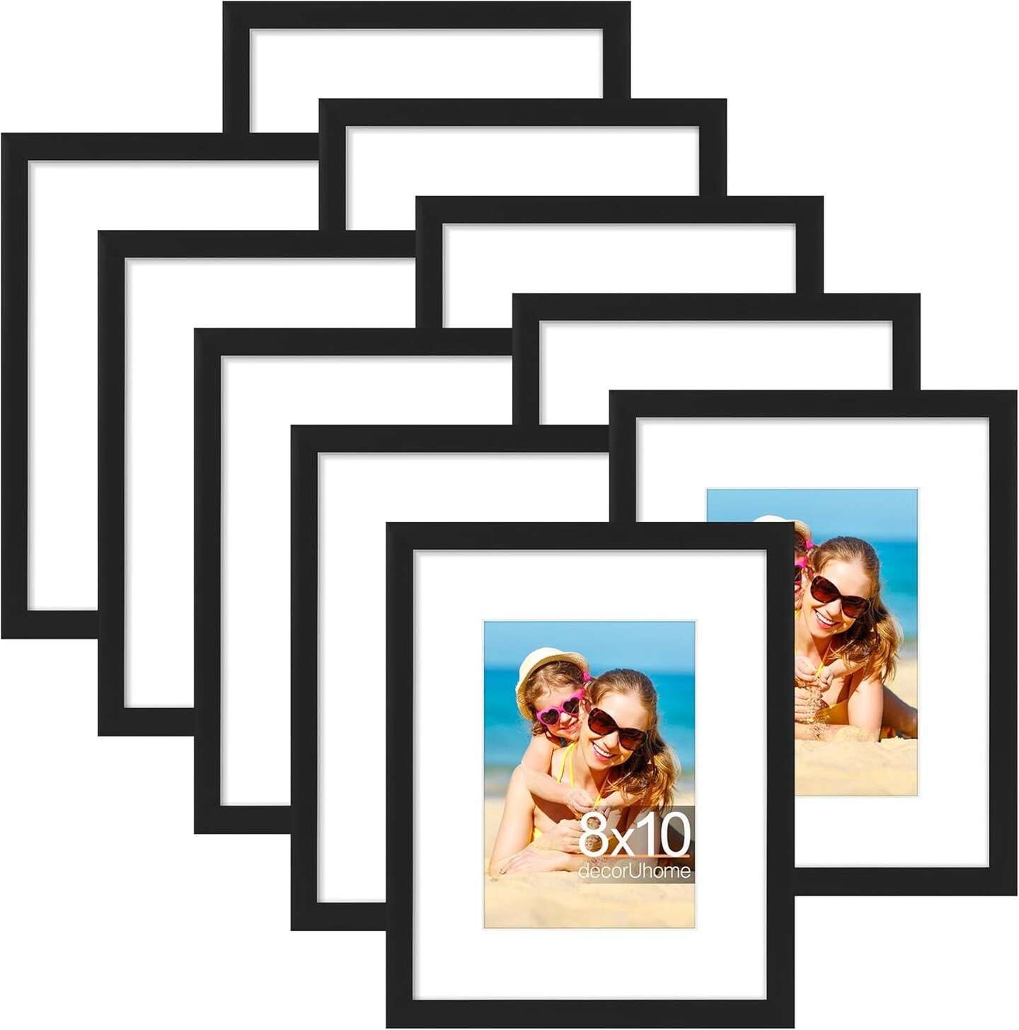 8x10 Picture Frame Set of 10
