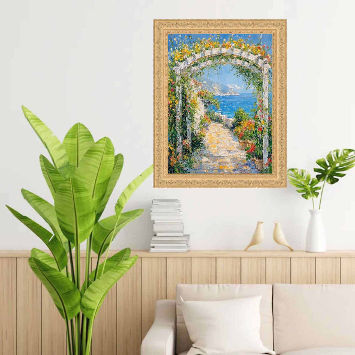 French Gold Leaf Ornate Picture Frame 22x28 frame