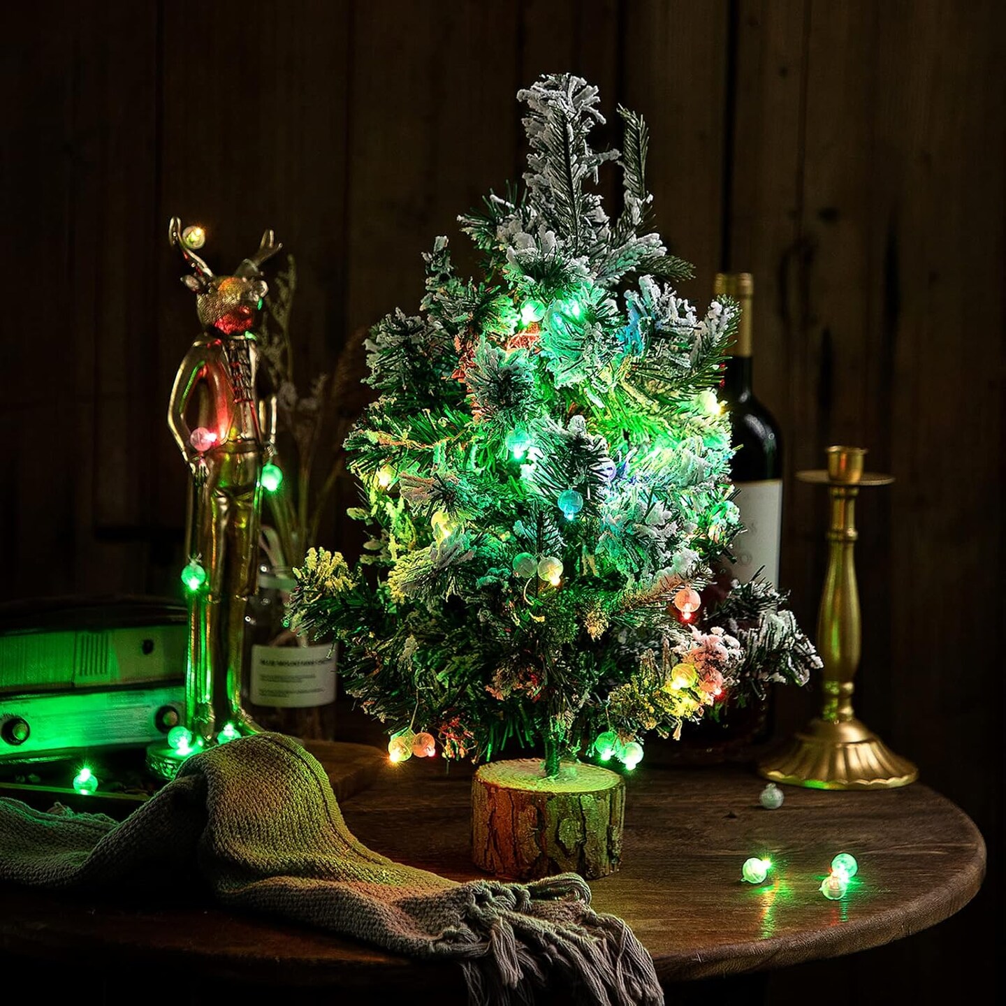 50pcs Warm White Balloon Lights,Long Standby Time Waterproof Mini Light,Battery Powered,Round LED Ball Lamp for Latex Balloon Paper Lantern Party Wedding Festival Christmas Halloween Decorative