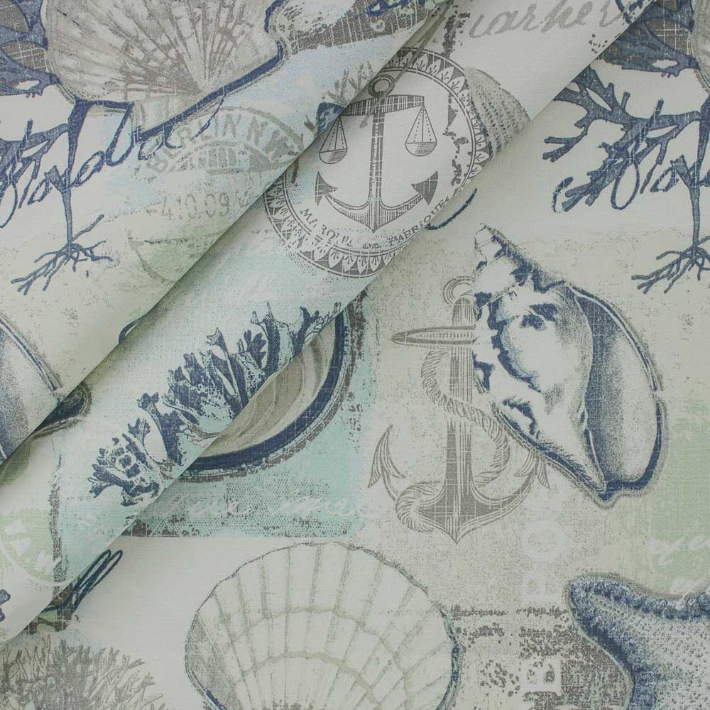 Richloom Solarium SHOALBAY BEACHGLASS Outdoor/Indoor Fabric