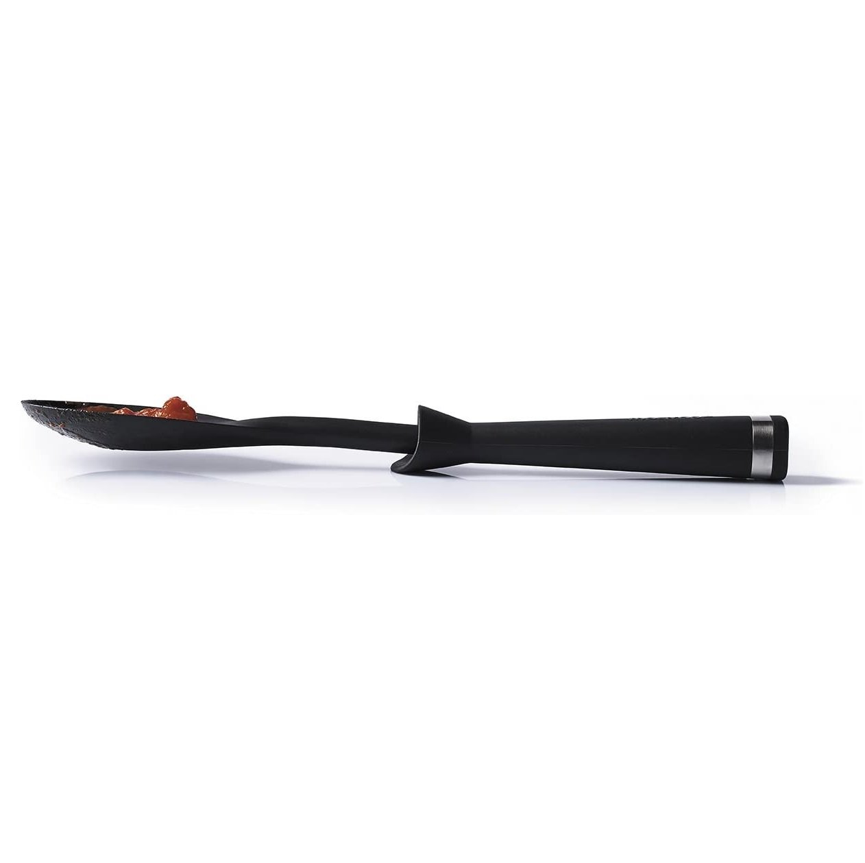 Mastrad 12&#x22; Silicone Standing Spoon - Self Balancing Spoon Stands On Its Own - No Mess, No Spoon Rest