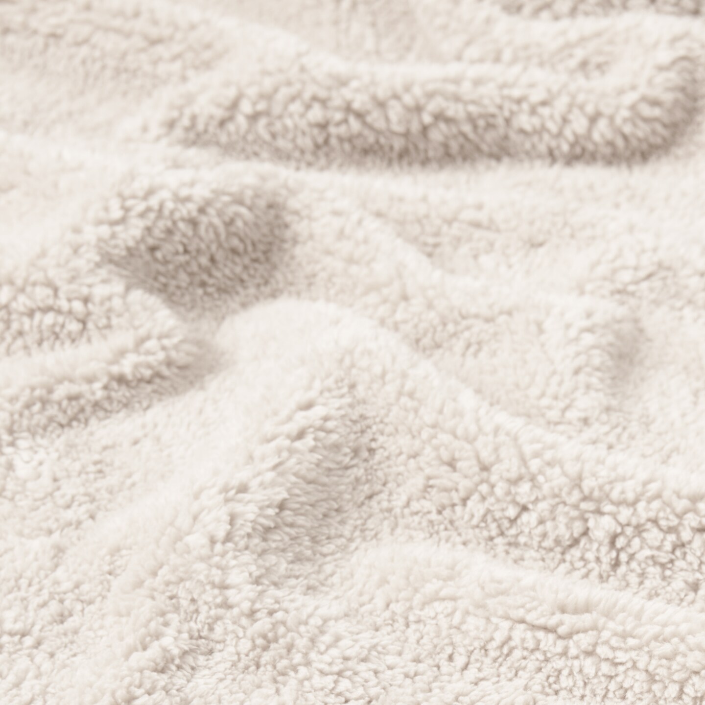 HGTV Teddy Sherpa Fur Throw Blanket 50 x 70 inches