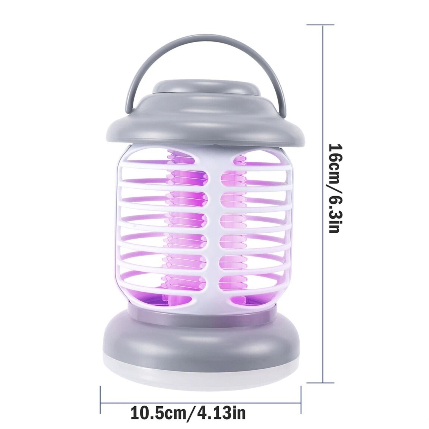 8-Bead LED Mosquito Killer Lamp USB Chargeable Night Light