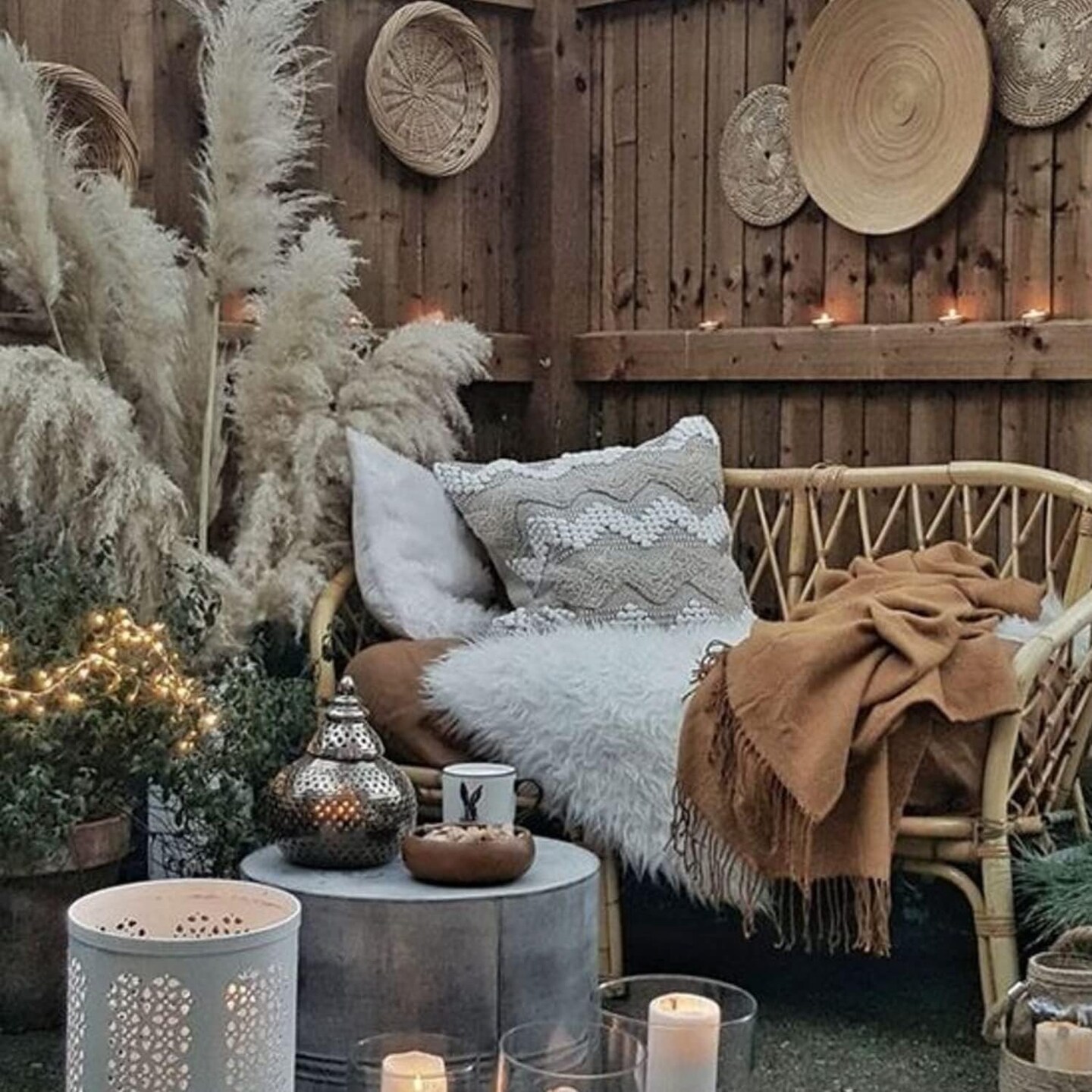 Bohemian Moroccan Rustic Decorative Throw Pillow Cover 18”x18” (Zigzag)